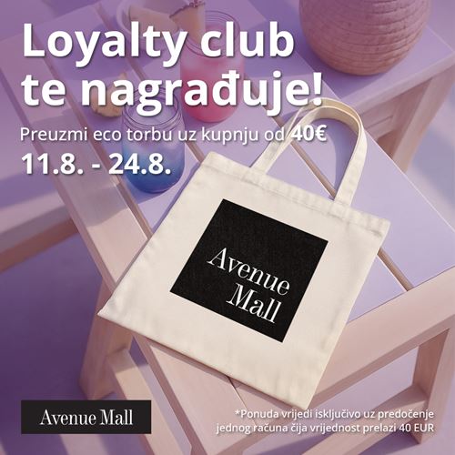 Loyalty club nagrađuje članove eco torbom